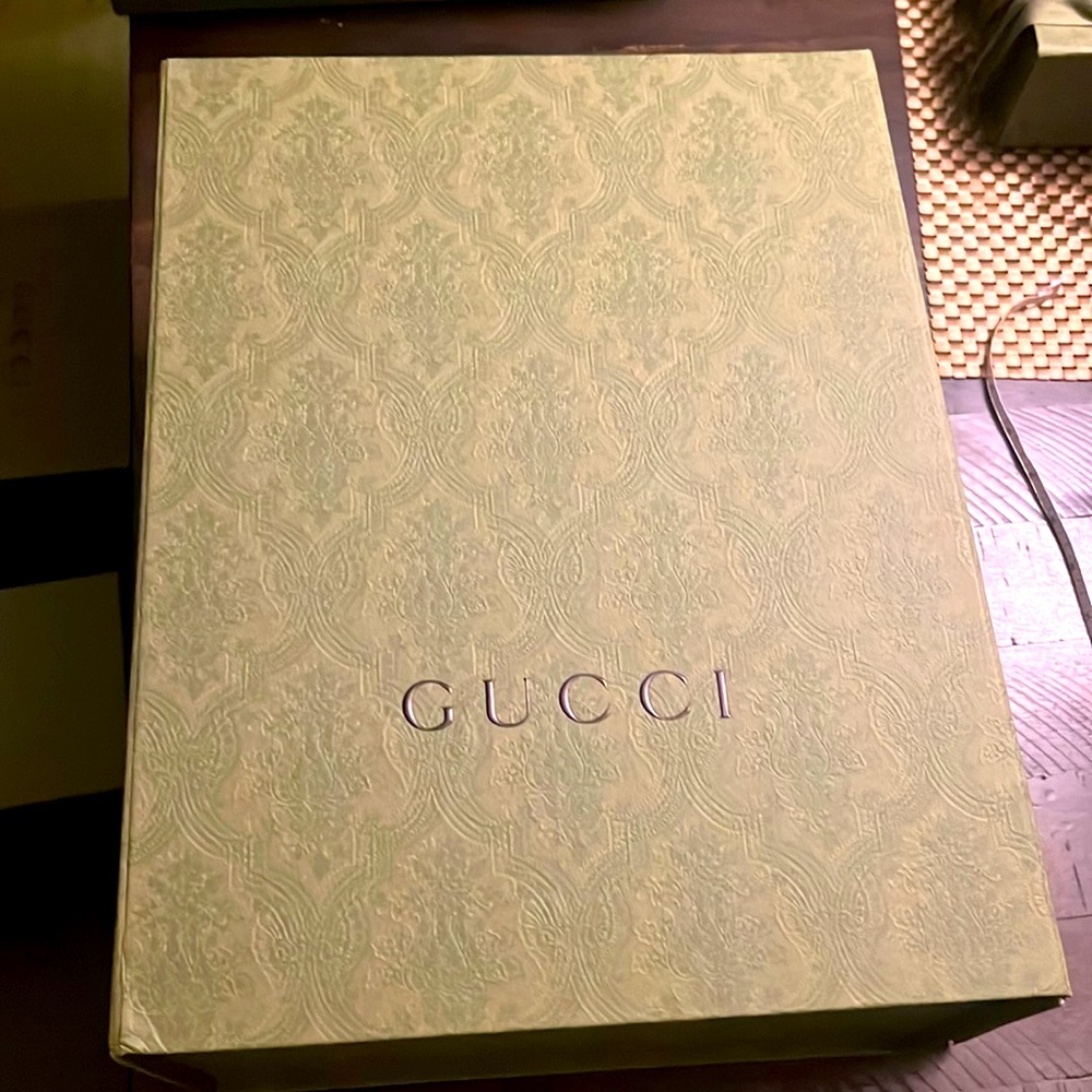 Empty Gucci box
